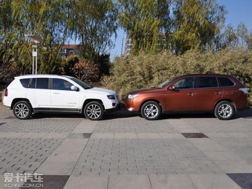 Jeep指南者對比三菱歐藍德