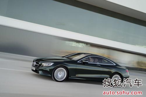 奔馳S Coupe官圖發布 外觀流暢/內飾奢華