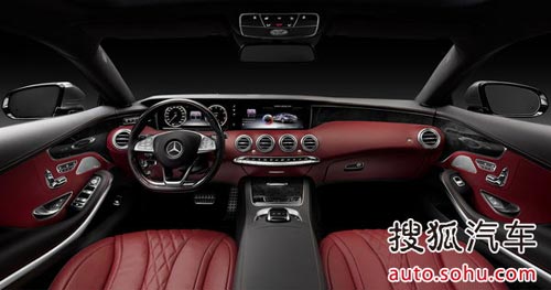 奔馳S Coupe官圖發布 外觀流暢/內飾奢華