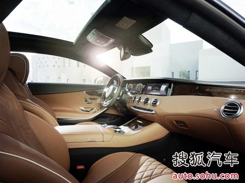 奔馳S Coupe官圖發布 外觀流暢/內飾奢華