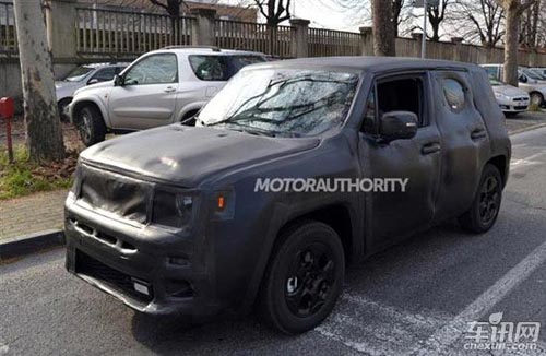 Jeep小型SUV路試諜照 有望日內瓦車展亮相