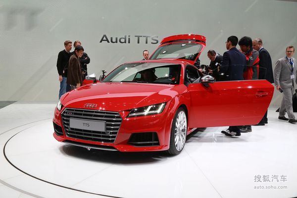 奧迪全新TTS日內瓦車展實拍